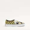 Valentino Garavani și Vans Adidași din țesătură cu talpă joasă, cu imprimeu VLogo Checkerboard și Le Chat De La Maison