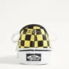Valentino Garavani și Vans Adidași din țesătură cu talpă joasă, cu imprimeu VLogo Checkerboard și Le Chat De La Maison
