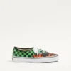 Valentino Garavani și Vans Adidași din țesătură cu talpă joasă, imprimeu VLogo Checkerboard și imprimeu Tropical Leaves