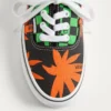Valentino Garavani și Vans Adidași din țesătură cu talpă joasă, imprimeu VLogo Checkerboard și imprimeu Tropical Leaves