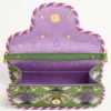 Valentino Garavani Locò Geantă mică de umăr brodată cu logo bijuterie