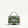 Valentino Garavani Mini Vsling Geantă de mână brodată cu logo bijuterie Valentino Garavani Mini Vsling Geantă de mână brodată cu logo bijuterie