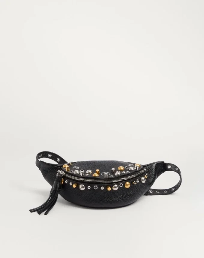 Valentino Garavani Nellcôte Belt Bag din piele de vițel granulată Valentino Garavani Nellcôte Belt Bag din piele de vițel granulată