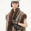 Valentino Garavani Nellcôte Belt Bag din piele de vițel granulată Valentino Garavani Nellcôte Belt Bag din piele de vițel granulată