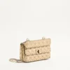 Valentino Garavani Rockstud Spike Geantă mică din piele nappa laminată