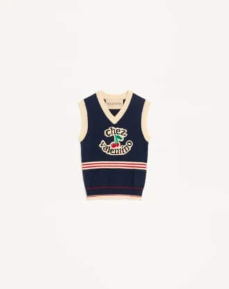 Vestă din tricot de bumbac Vestă din tricot de bumbac
