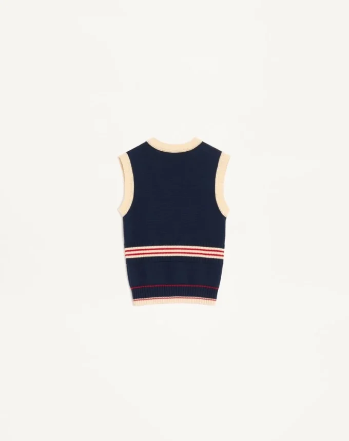 Vestă din tricot de bumbac
