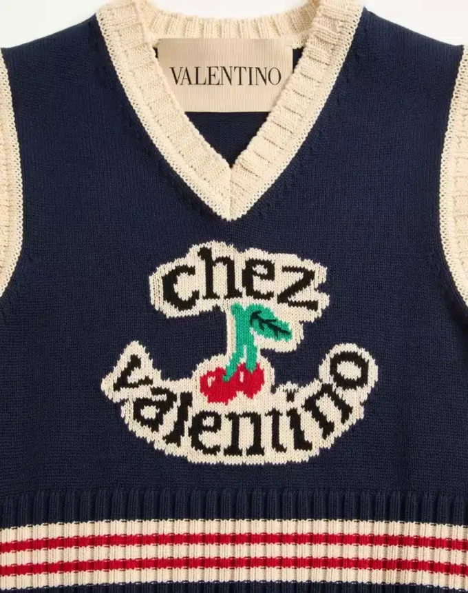 Vestă din tricot de bumbac